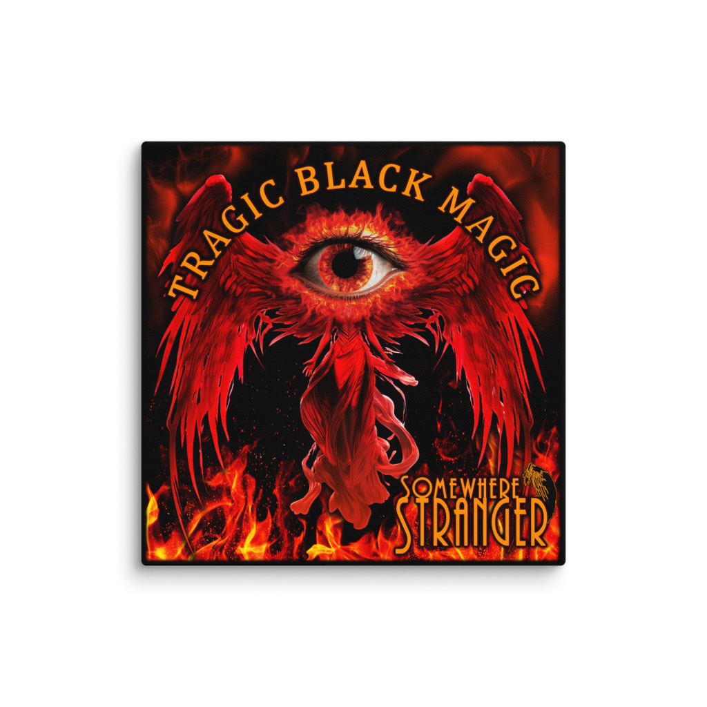 Tragic Black Magic Canvas Art Print