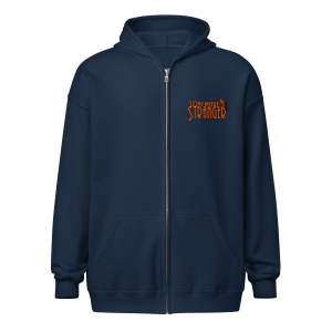 Orange Logo Unisex Heavy Blend Zip Hoodie
